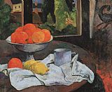 Stillleben mit Fruchtschale und Zitronen by Paul Gauguin
